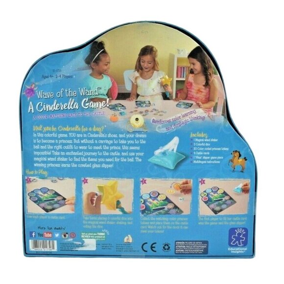 Wave Of The Wand Cinderella Game Educational Board Game For Ages 4+ - Picture 2 of 5